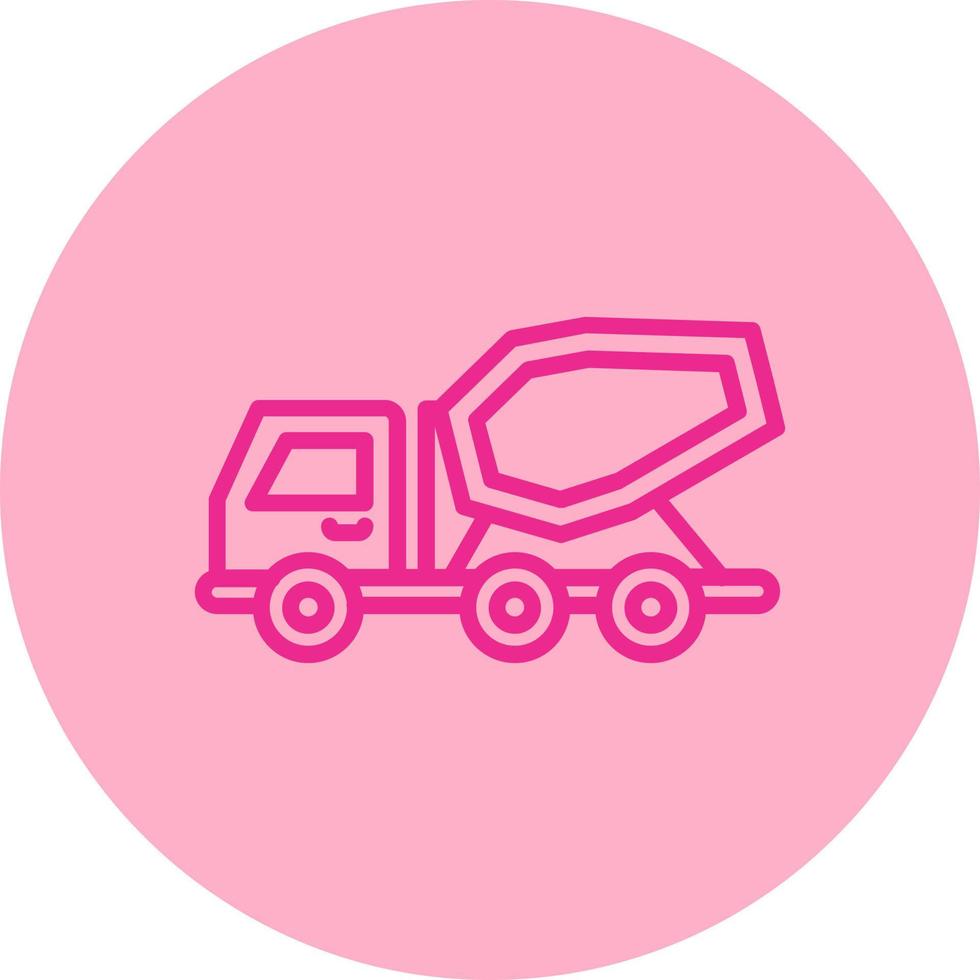 Concerte Truck Vector Icon