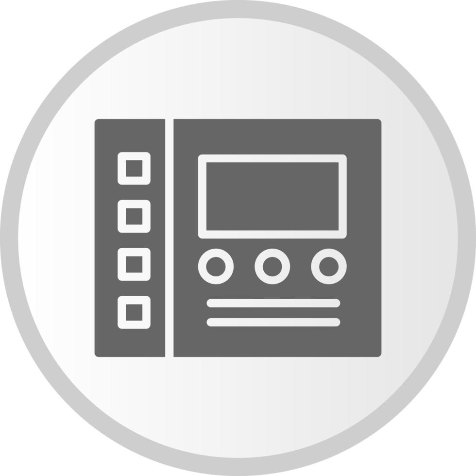 Control Panel Vector Icon 17224073 Vector Art at Vecteezy