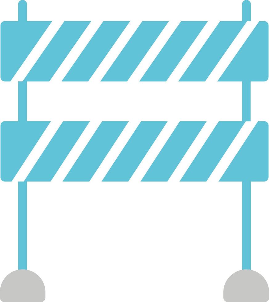 Road Block Vector Icon