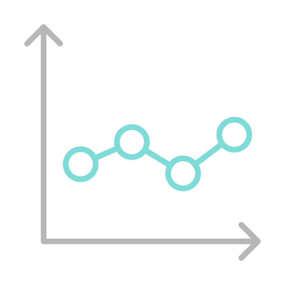 chart icon, suitable for a wide range of digital creative projects. vector