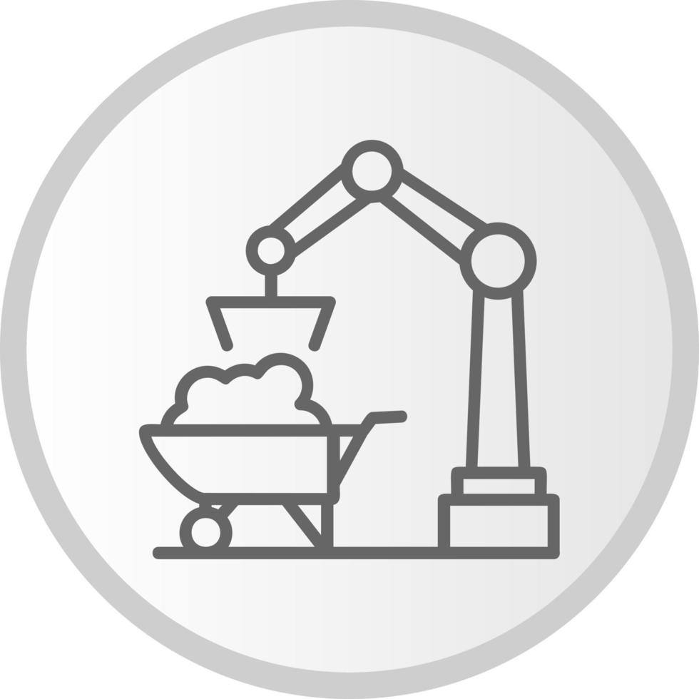 Robot Arm Vector Icon