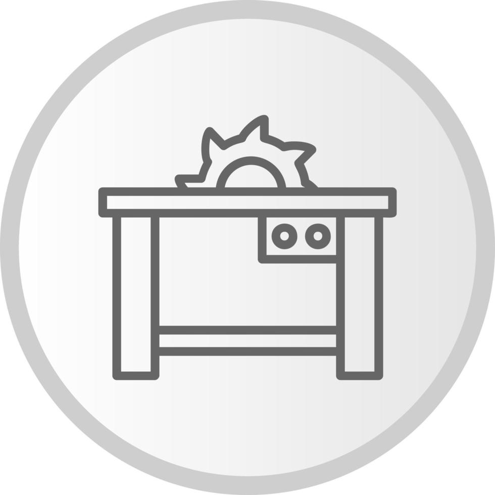 Table Saw Vector Icon