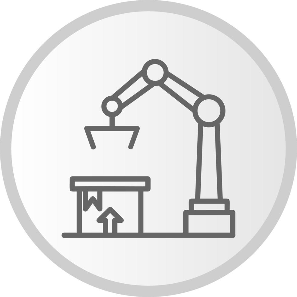 Robot Arm Vector Icon