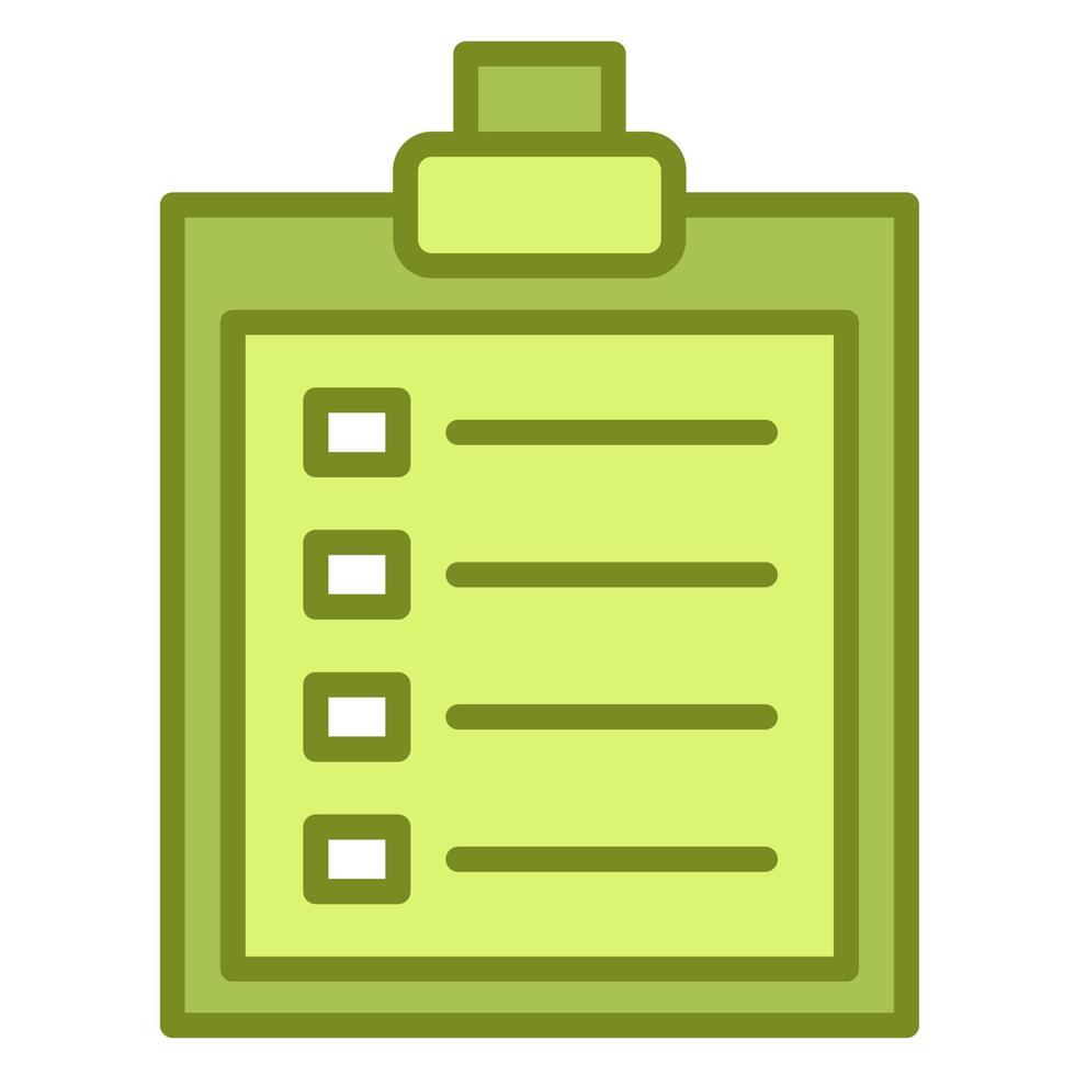 clipboard icon, suitable for a wide range of digital creative projects. vector