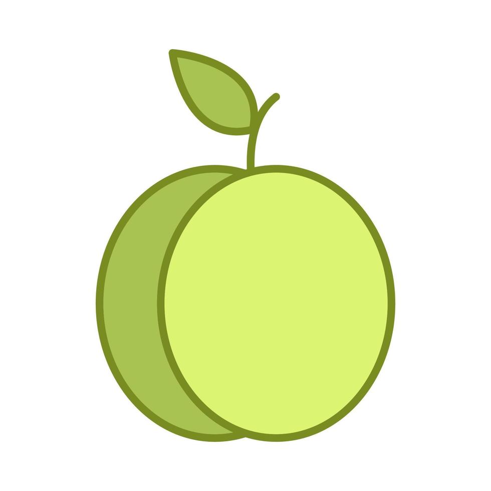 Plum icon, suitable for a wide range of digital creative projects. vector