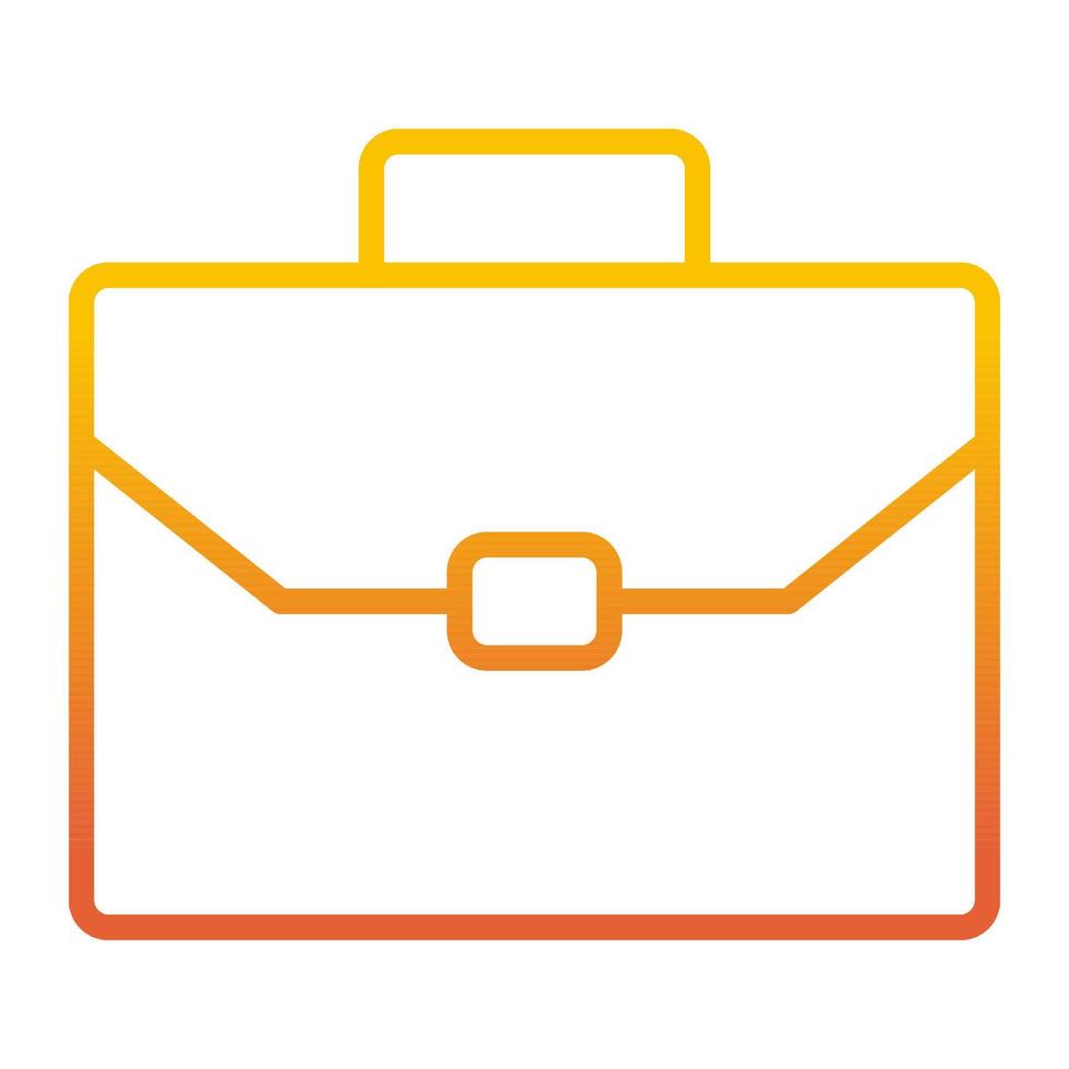 briefcase icon, suitable for a wide range of digital creative projects. vector