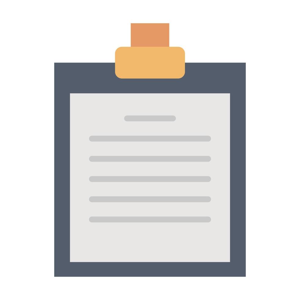 clipboard icon, suitable for a wide range of digital creative projects. vector