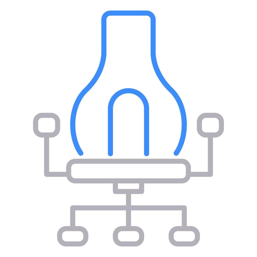 gamer chair icon, suitable for a wide range of digital creative projects. vector