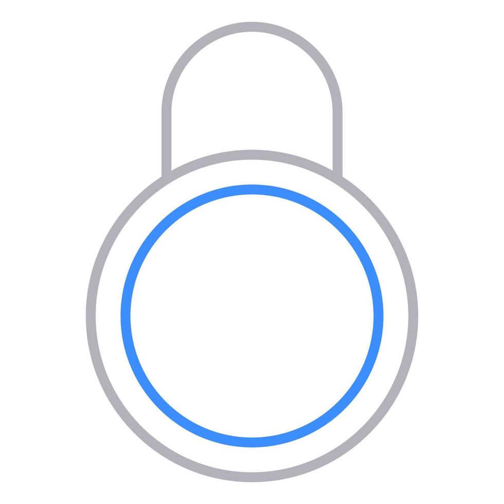 closed padlock icon, suitable for a wide range of digital creative projects. vector