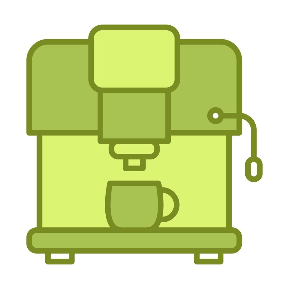 Coffee machine icon, suitable for a wide range of digital creative projects. vector