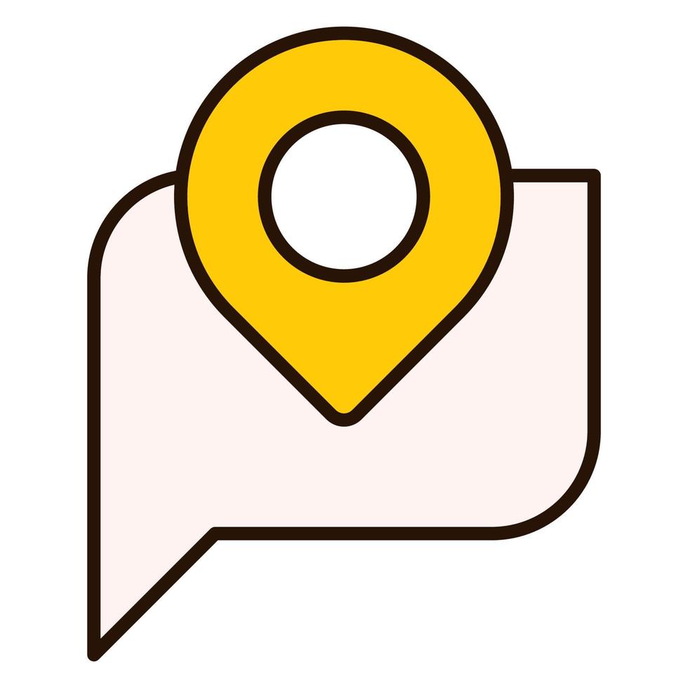 Location icon, suitable for a wide range of digital creative projects. vector