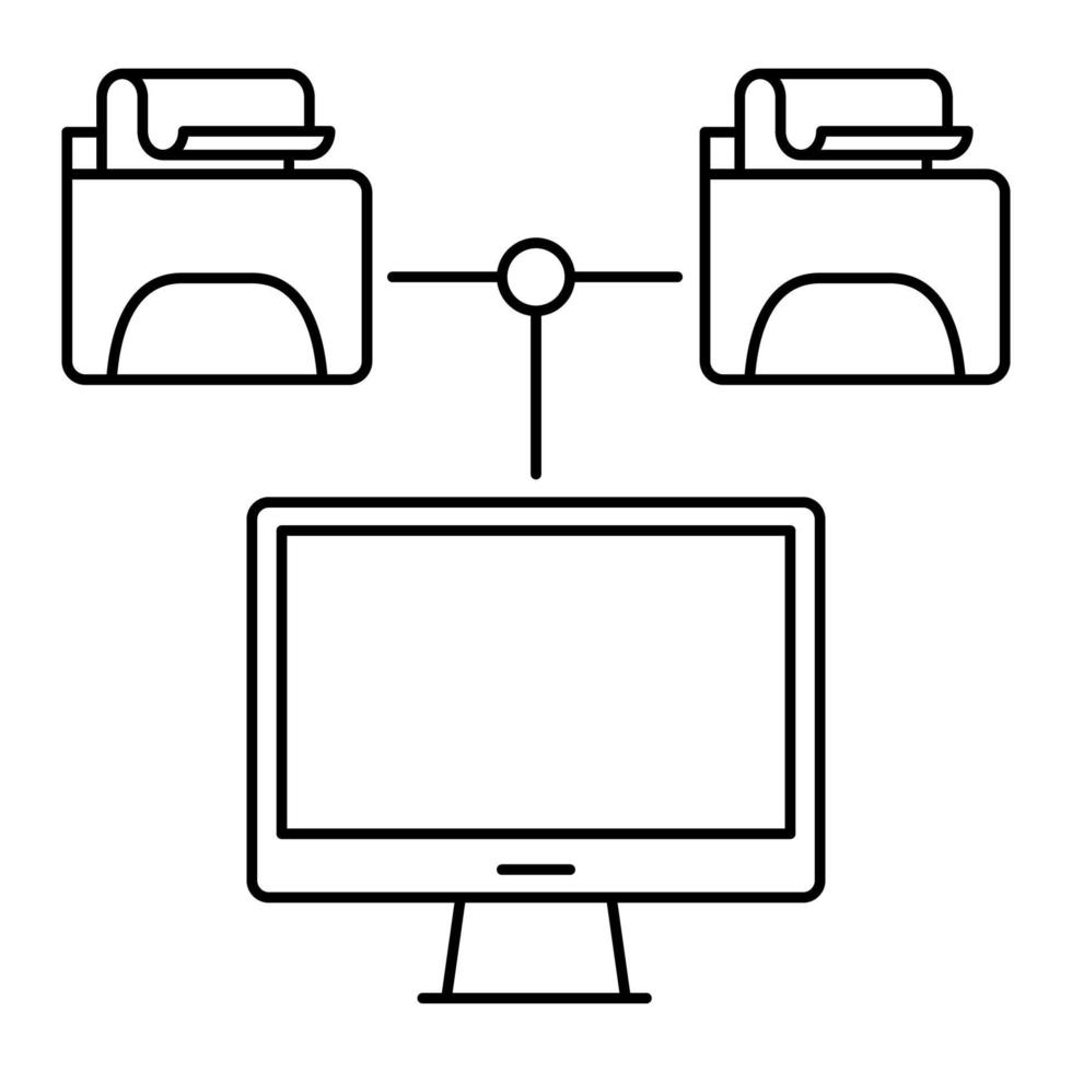 Connection icon, suitable for a wide range of digital creative projects. vector
