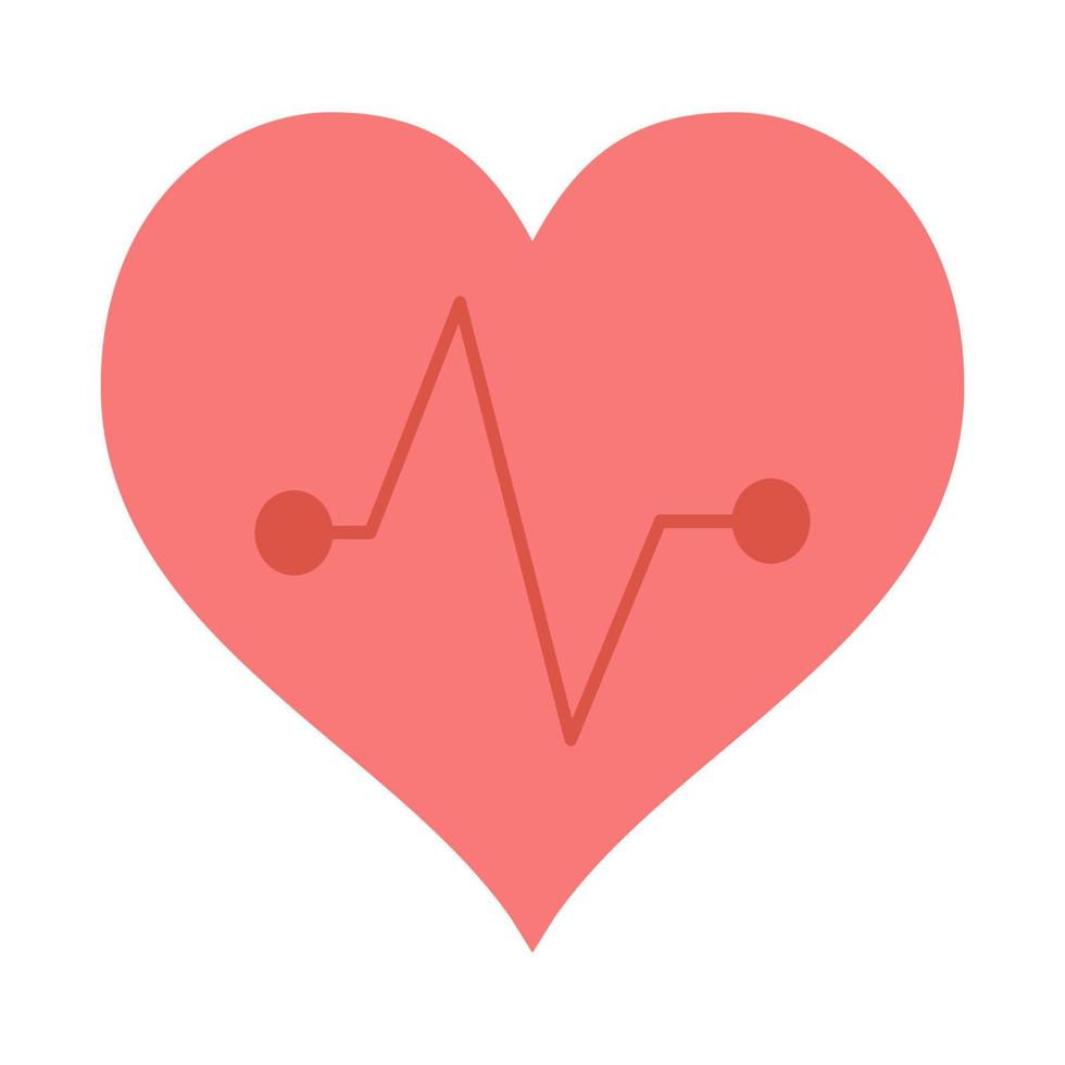 cardiogram icon, suitable for a wide range of digital creative projects. vector