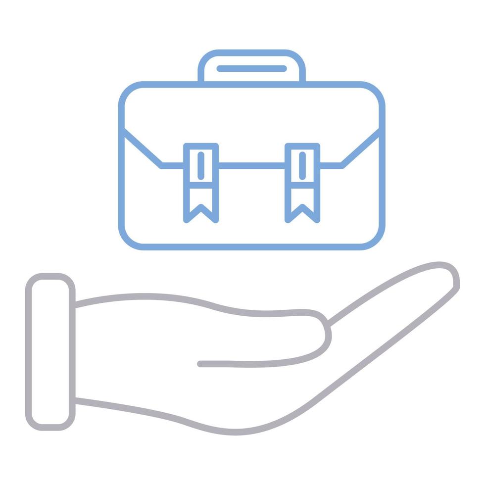 Job searching icon, suitable for a wide range of digital creative projects. vector