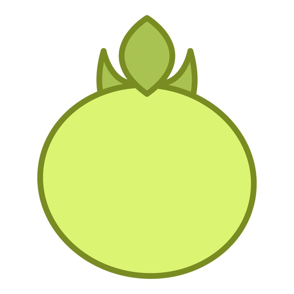 Onion icon, suitable for a wide range of digital creative projects. vector