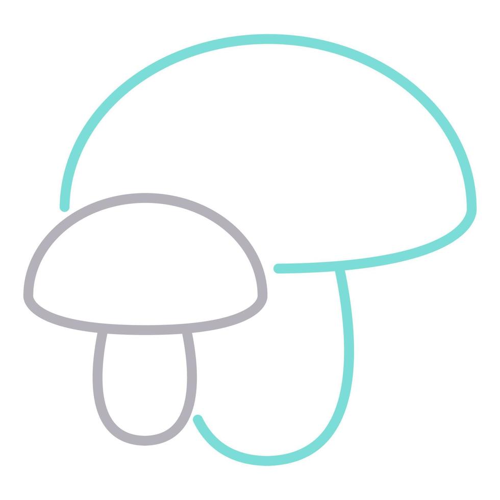 Mashroom icon design, suitable for a wide range of digital creative projects. vector