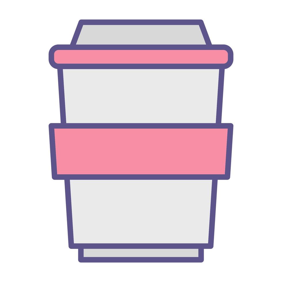 Cup coffee icon, suitable for a wide range of digital creative projects. vector