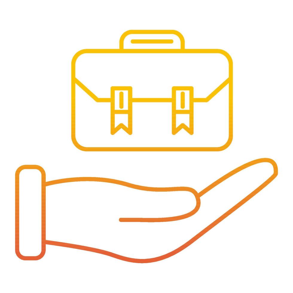 Job searching icon, suitable for a wide range of digital creative projects. vector