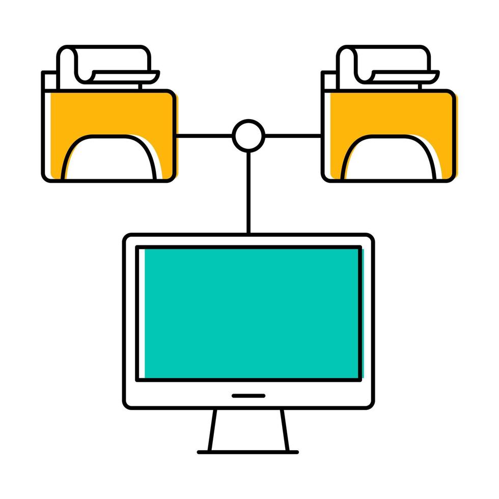 Connection icon, suitable for a wide range of digital creative projects. vector