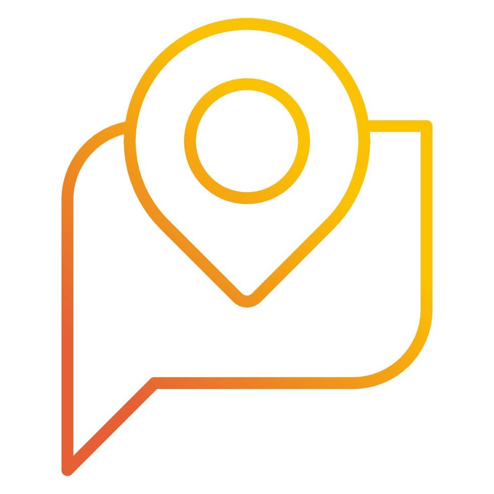 Location icon, suitable for a wide range of digital creative projects. vector