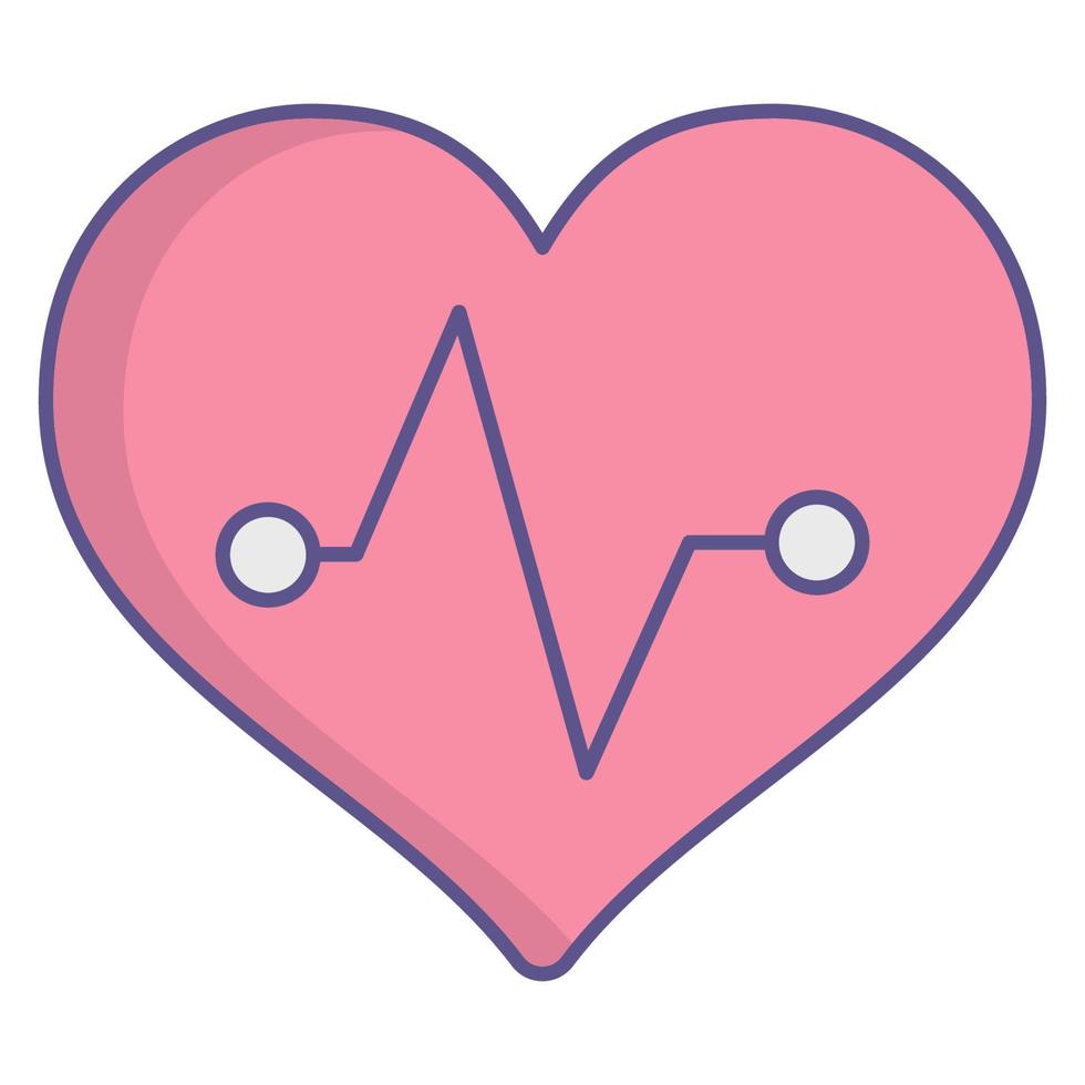 cardiogram icon, suitable for a wide range of digital creative projects. vector