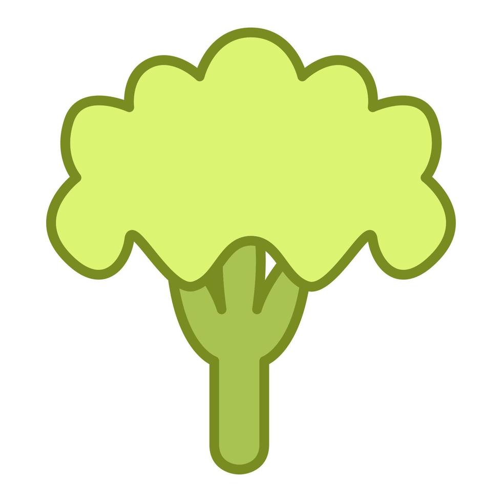 cauliflower icon, suitable for a wide range of digital creative projects. vector