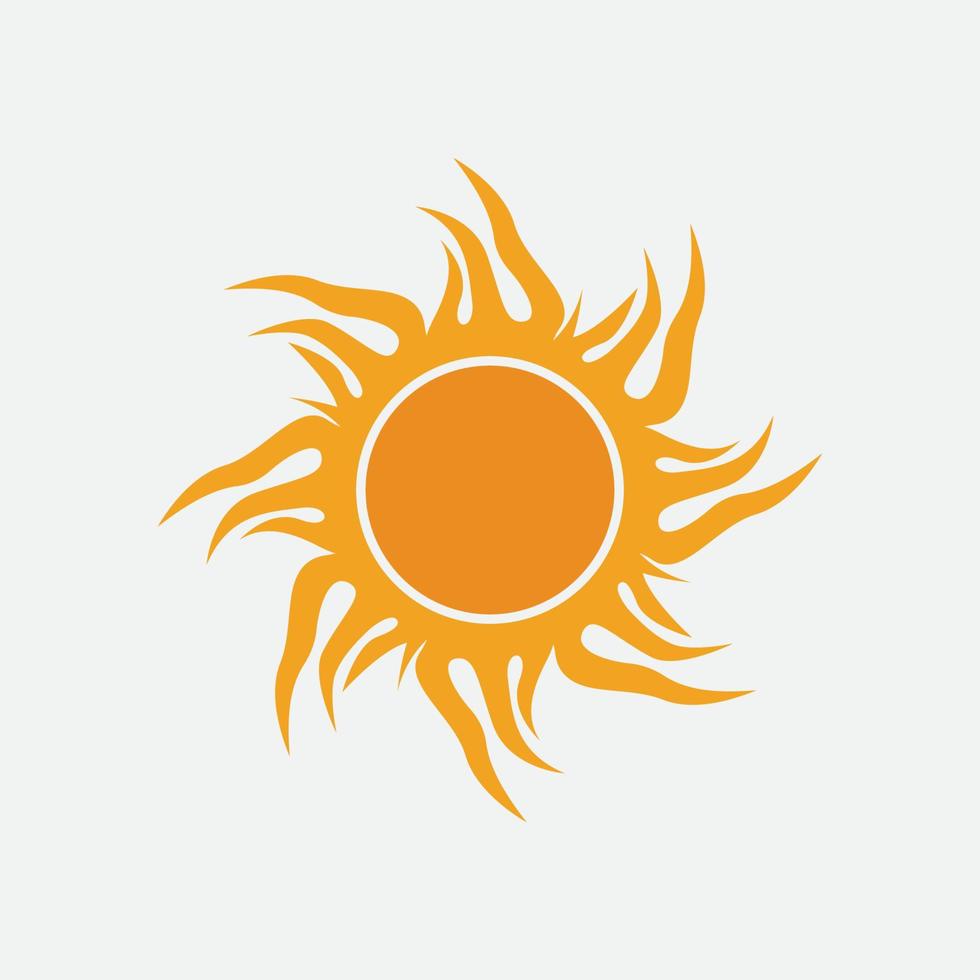 Sun Vector illustration Icon