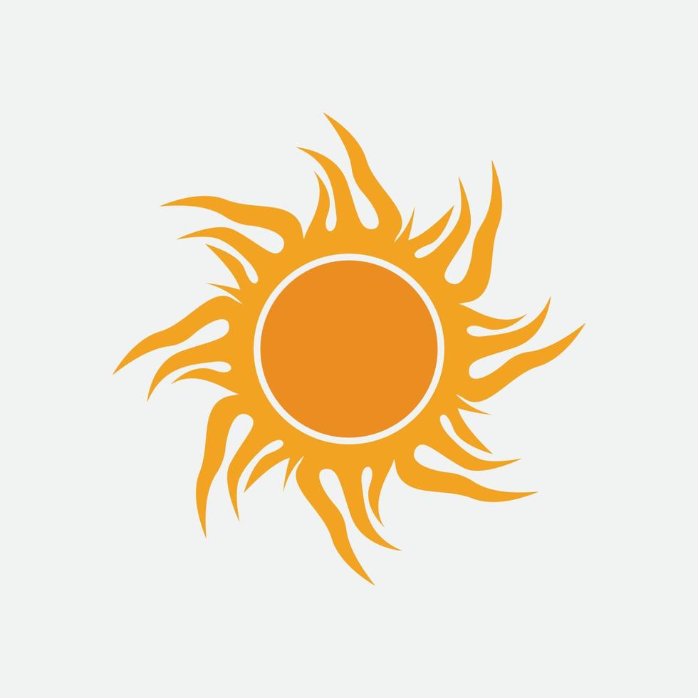 Sun Vector illustration Icon