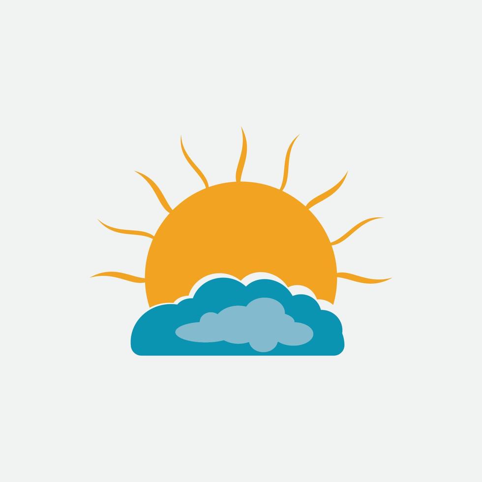 Sun Vector illustration Icon