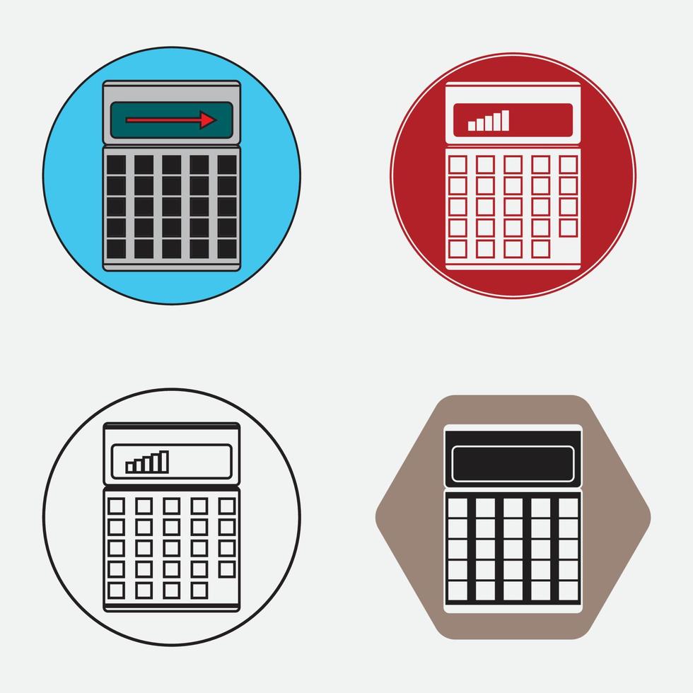 accounting logo vector illustrations design