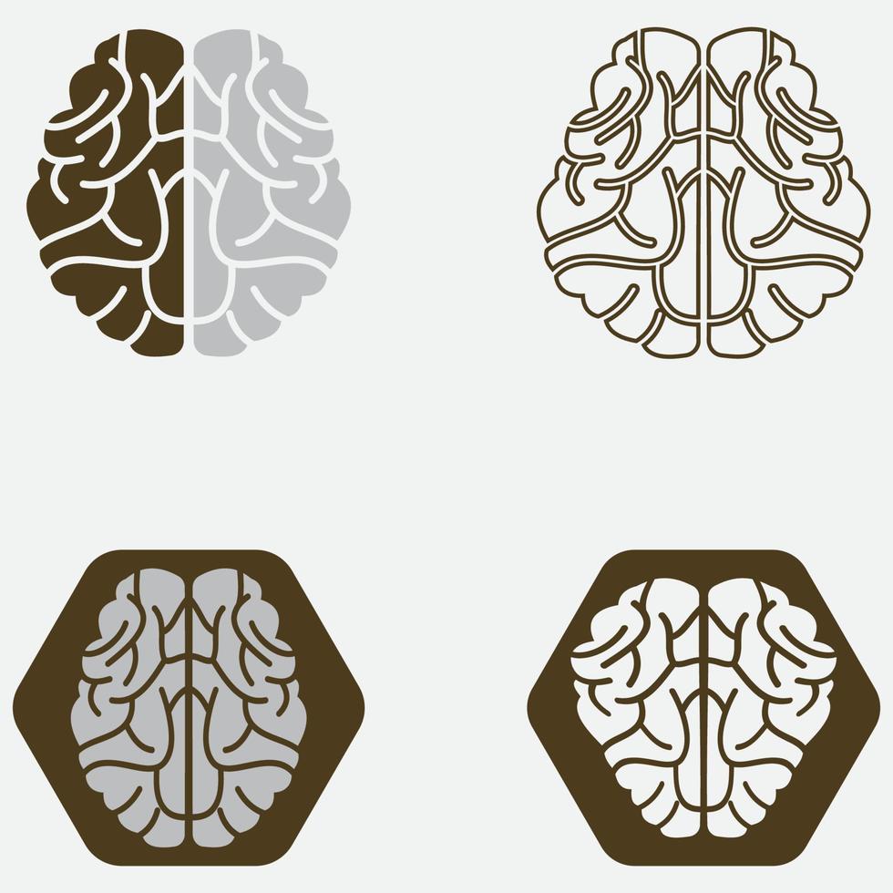 Health Brain vector illustration