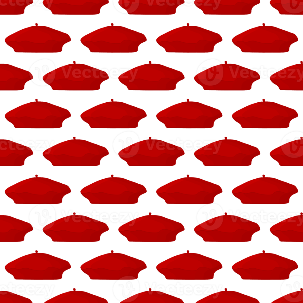 colored pattern hats beret, beautiful caps png