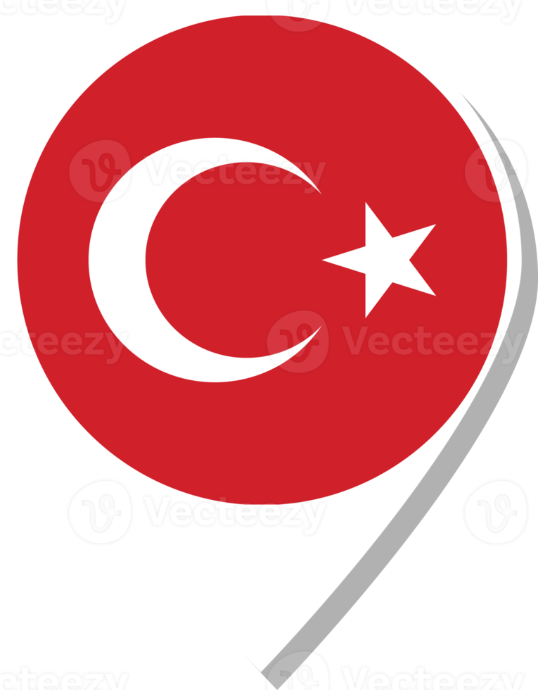 Turkey flag check-in icon. png