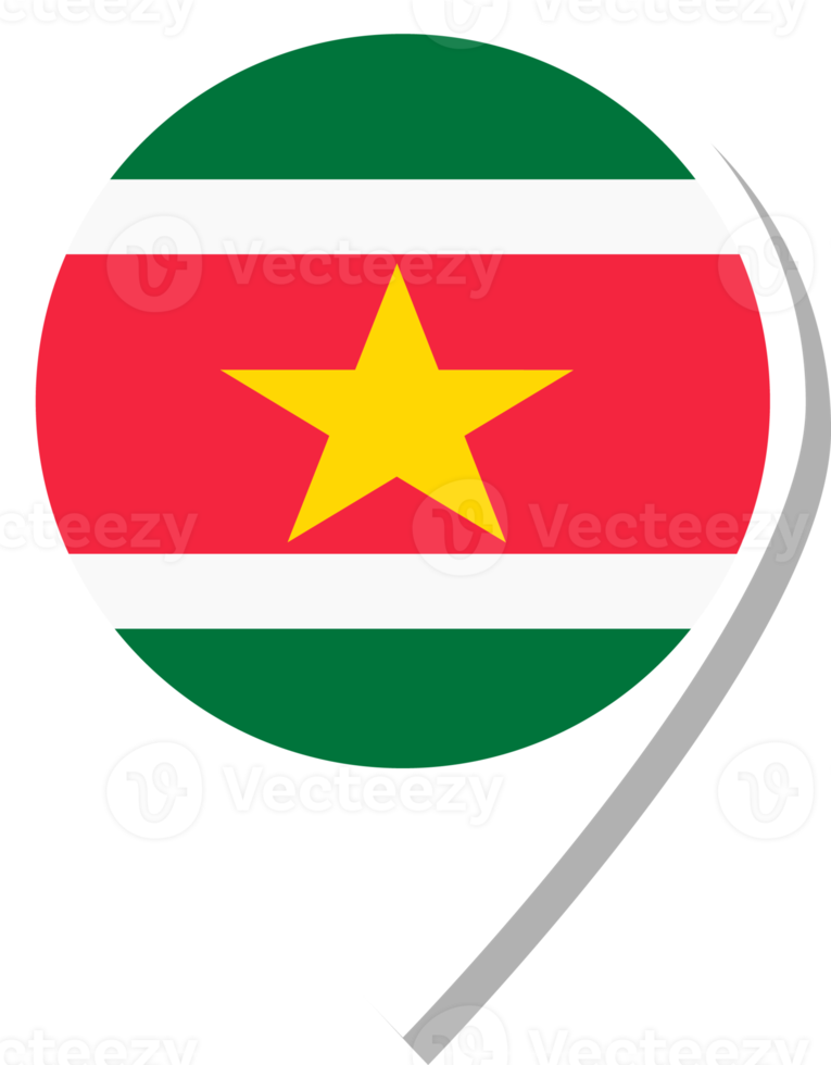 Suriname flag check-in icon. png