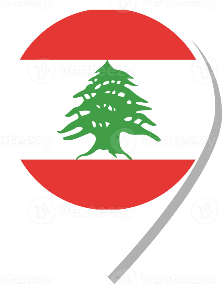 libanon-flagge check-in-symbol. png