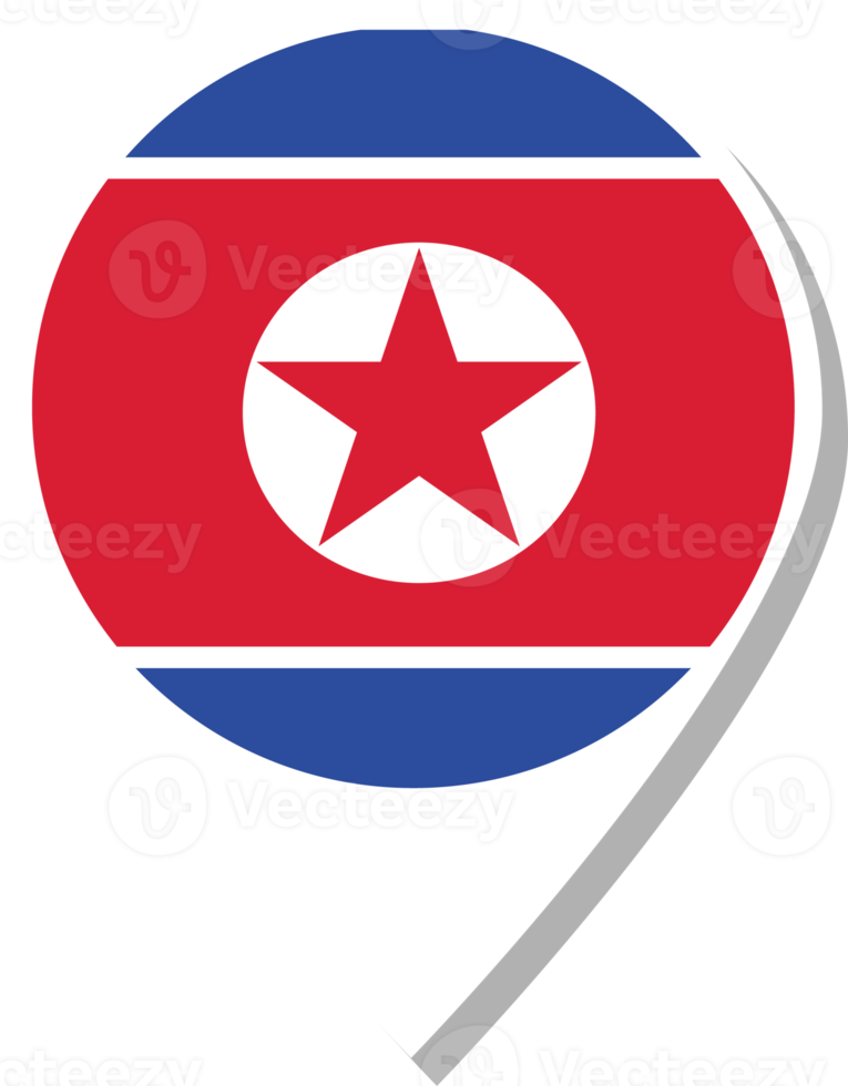 norr korea flagga checka in ikon. png