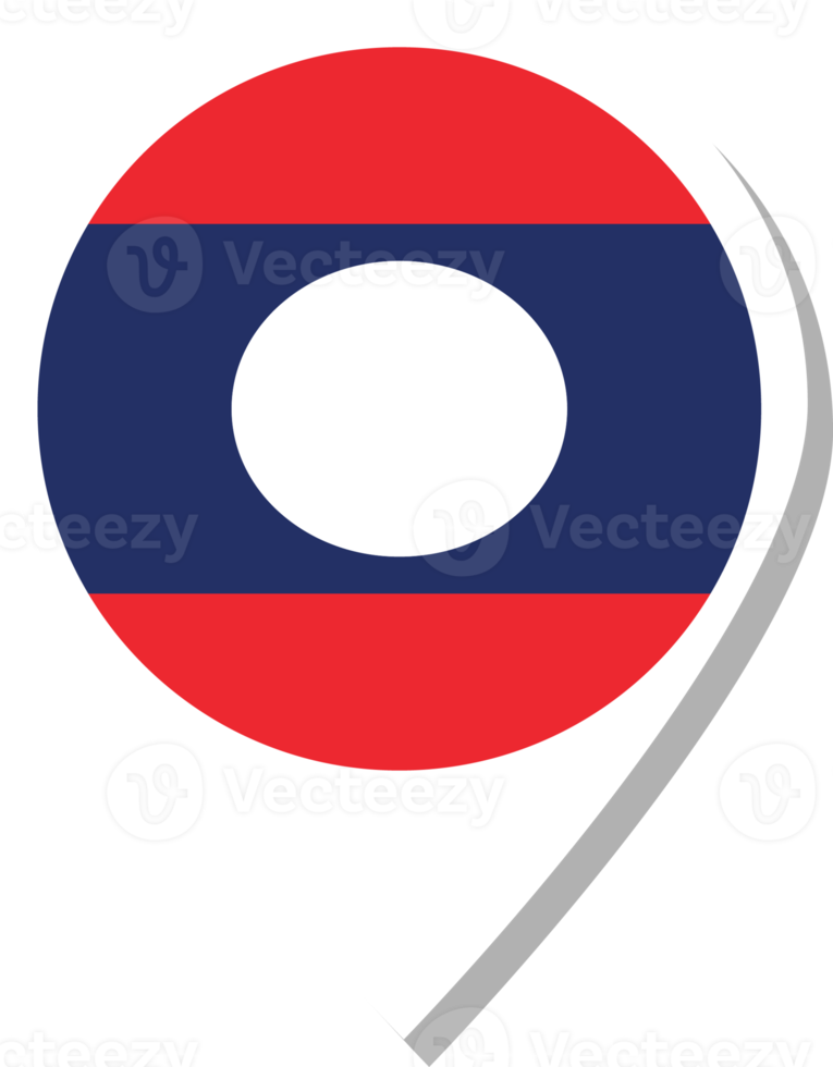 Laos flag check-in icon. png