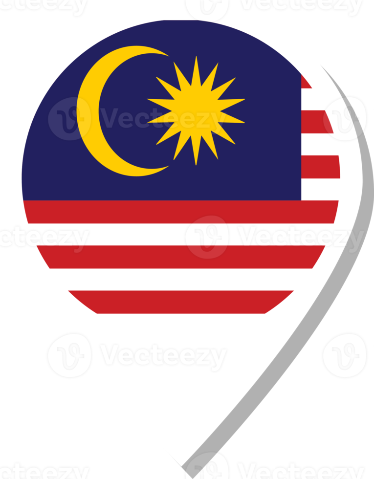 Malaysia flag check-in icon. png