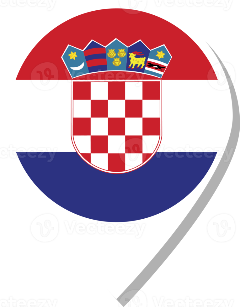 Kroatië vlag Check in icoon. png