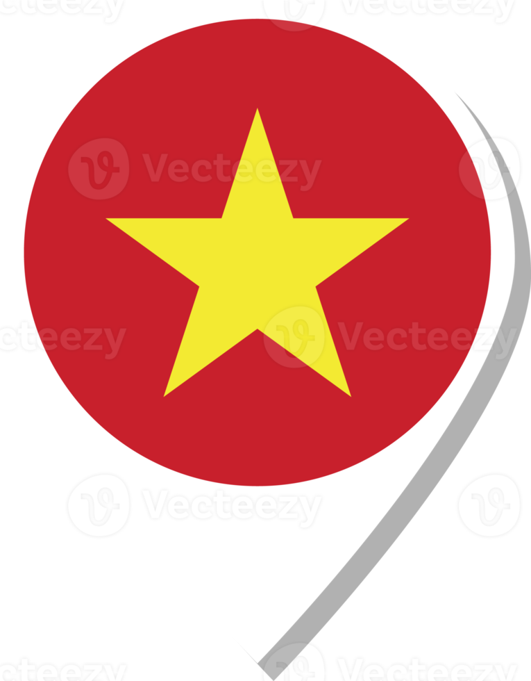 Vietnam flag check-in icon. png