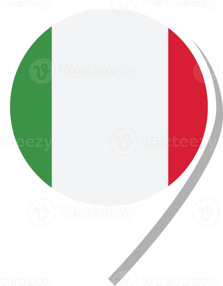 Italy flag check-in icon. png