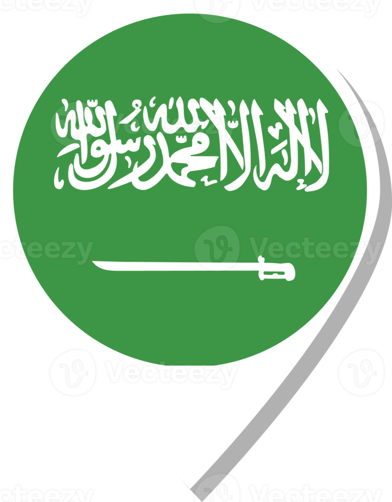 Saudi Arabia flag check-in icon. png