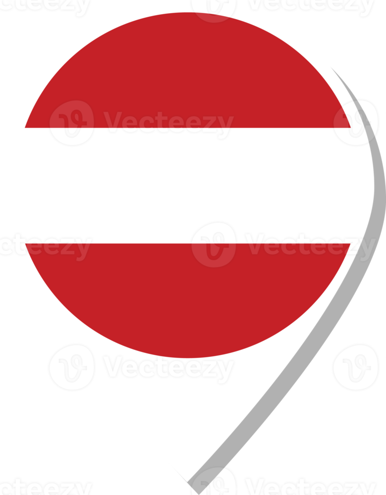 Austria flag check-in icon. png