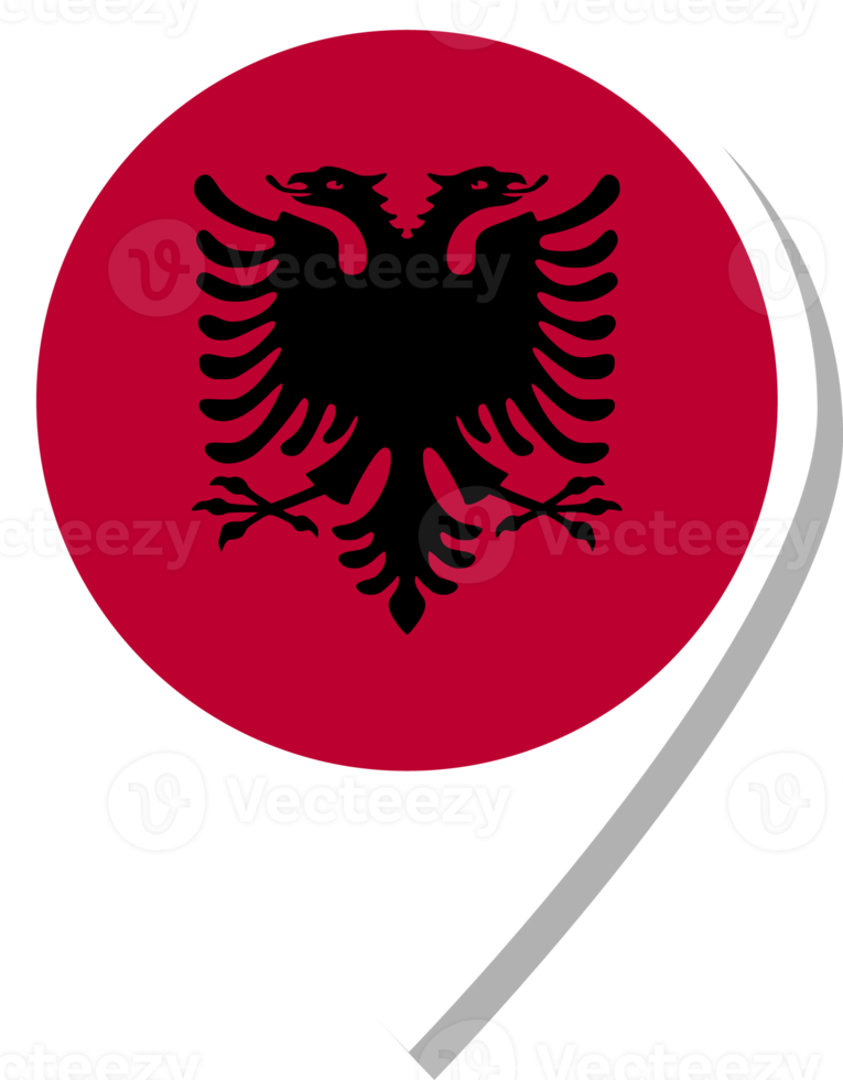 Albania flag check-in icon. png