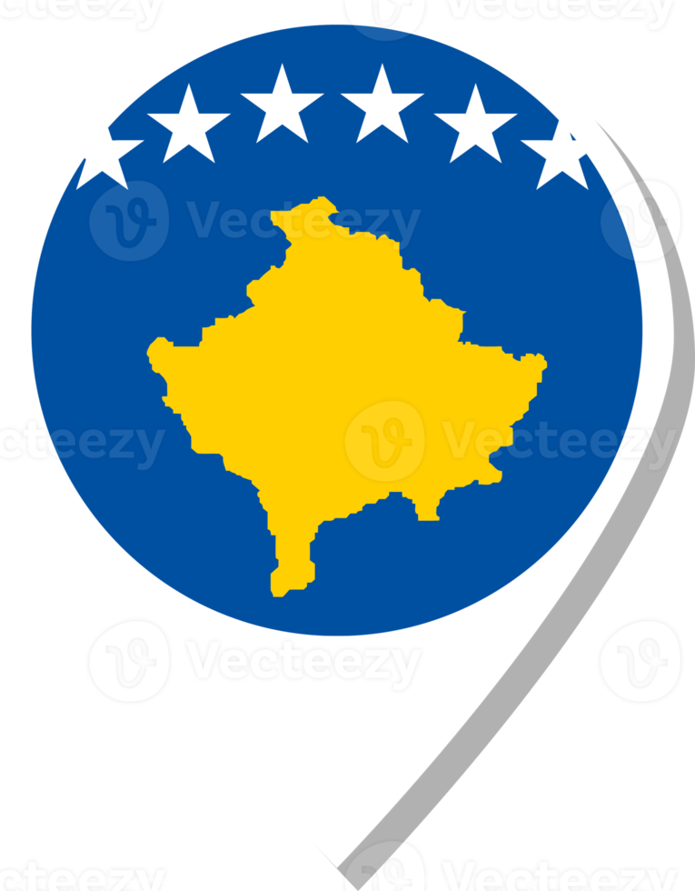 Kosovo flag check-in icon. 17225463 PNG
