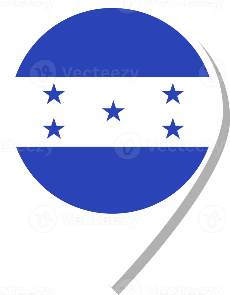 ícone de check-in da bandeira de honduras. png