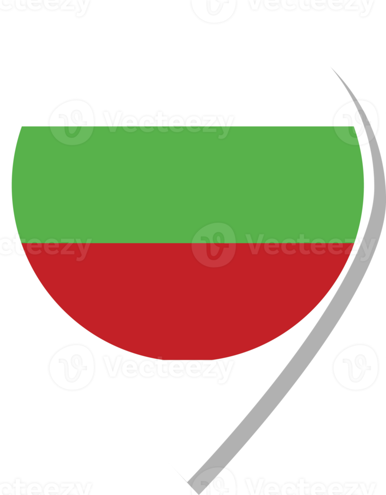 Bulgaria flag check-in icon. png