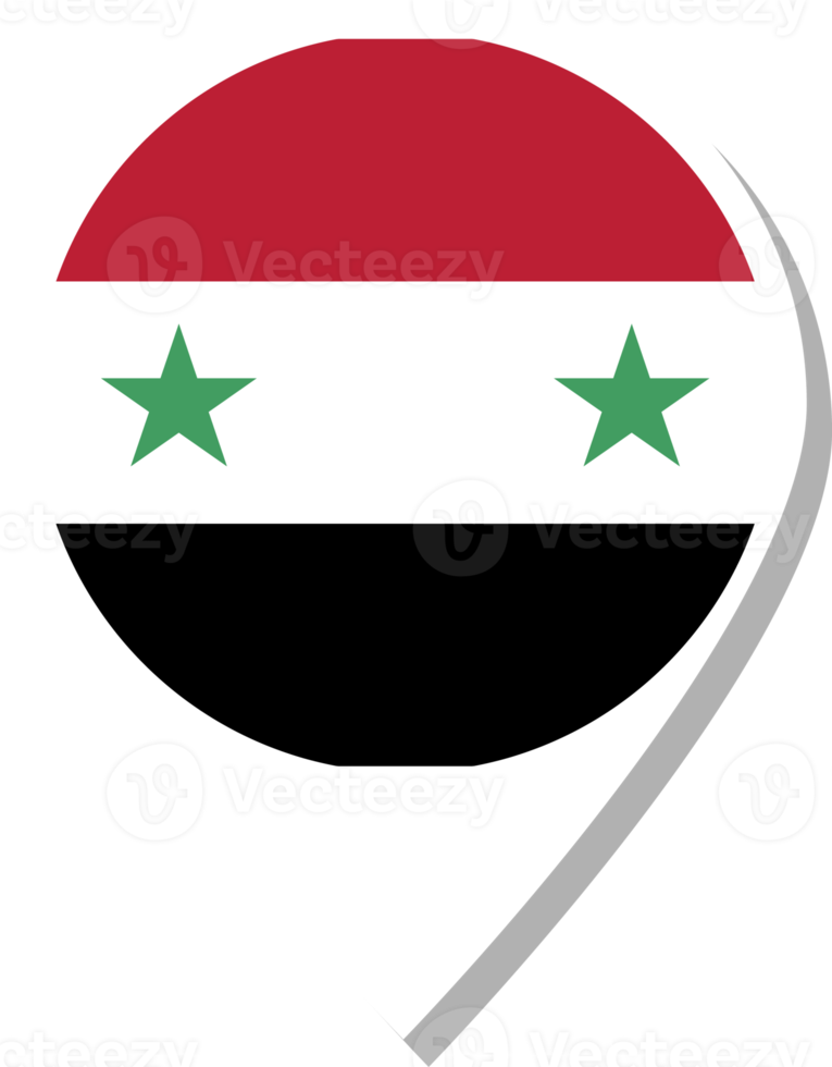 Syria flag check-in icon. png