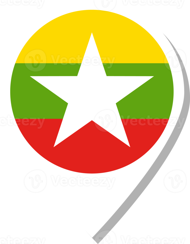 Myanmar bandiera registrare icona. png