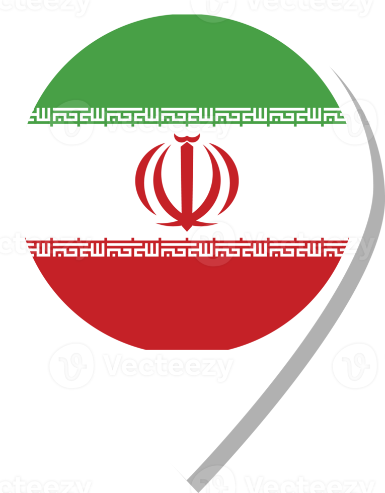 Iran flag check-in icon. png